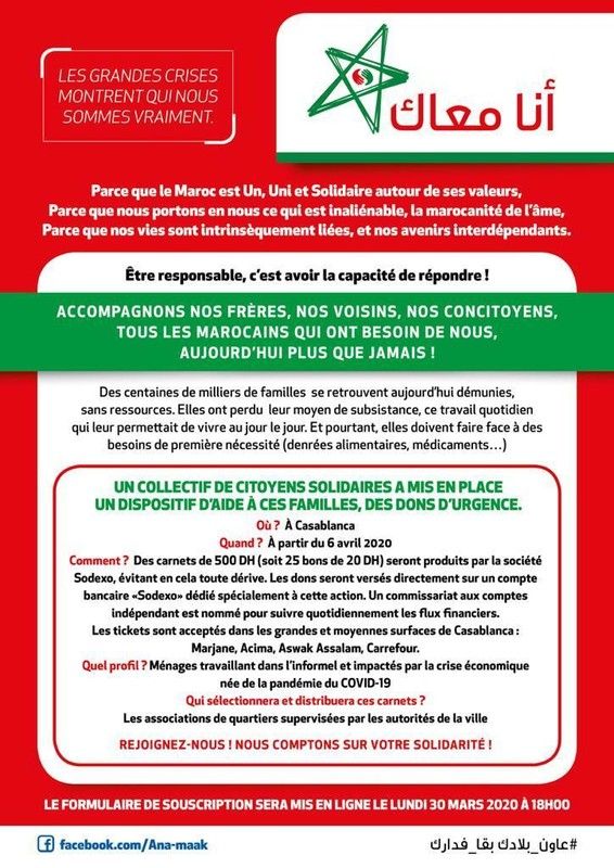 MAROC, JE SUIS AVEC TOI !