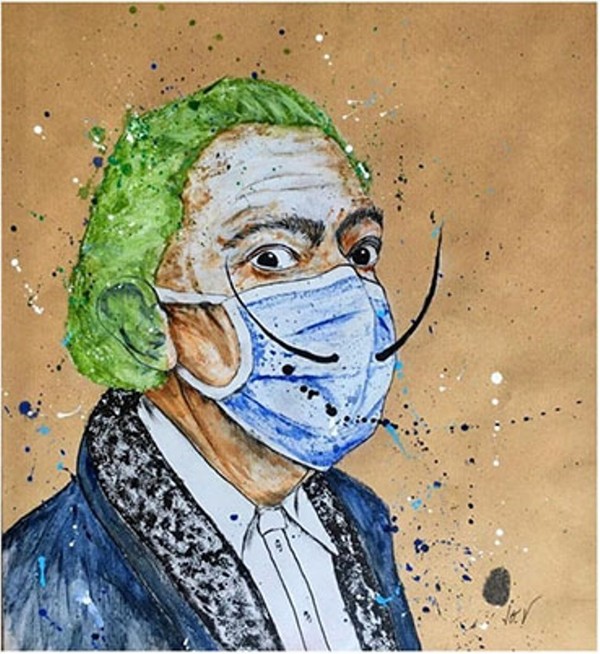 POUR VIVRE HEUREUX VIVONS MASQUéS